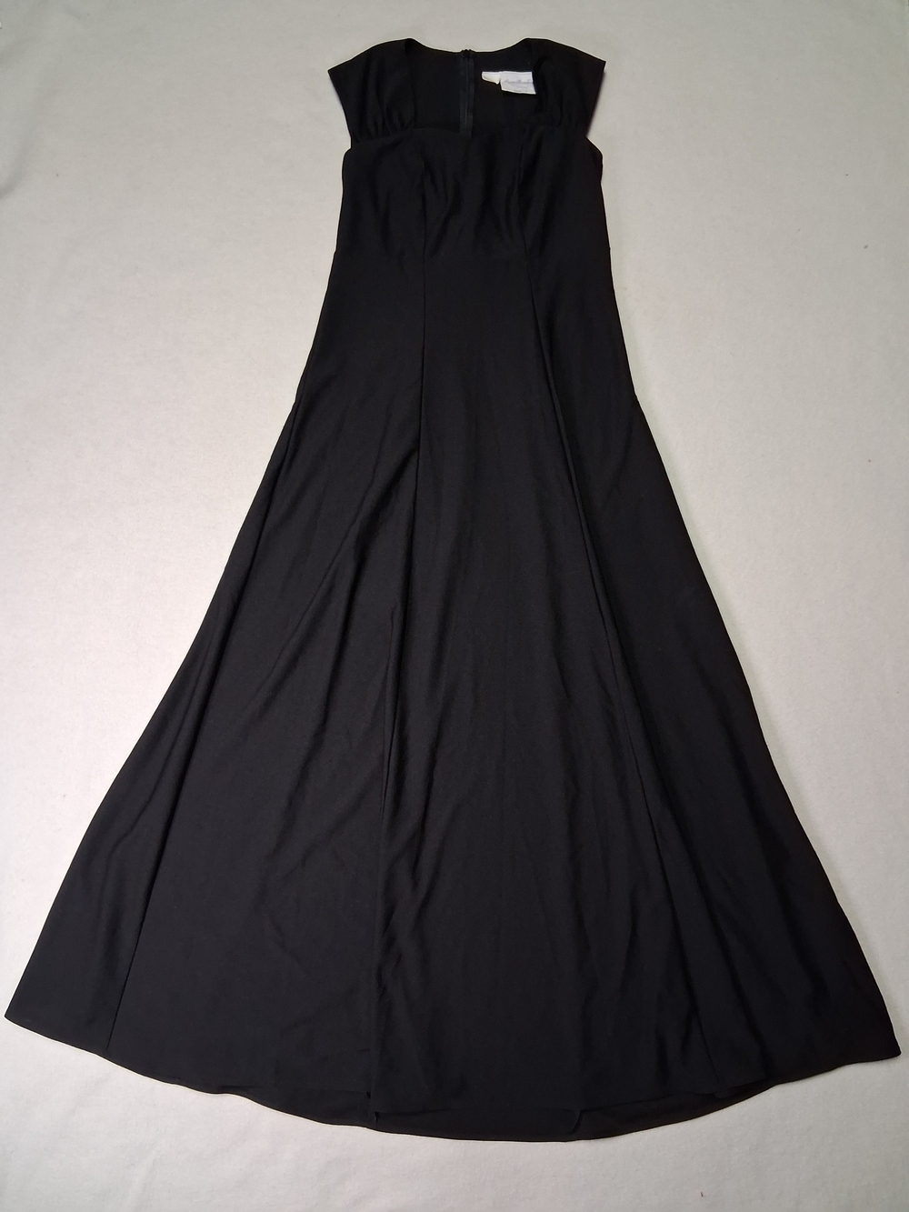 Black Wedding Dress — Classic Maxi Gown